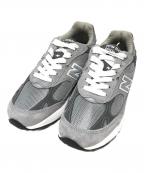 NEW BALANCEニューバランス）の古着「993 ローカットスニーカー」｜グレー
