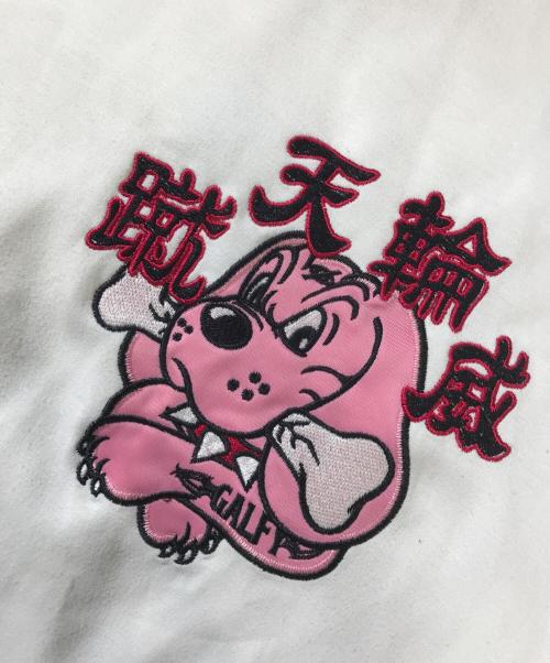 GALFY（ガルフィー）GALFY (ガルフィー) KRYclothing (ケリークロージング) ジップパーカー ホワイト サイズ:Freeの古着・服飾アイテム
