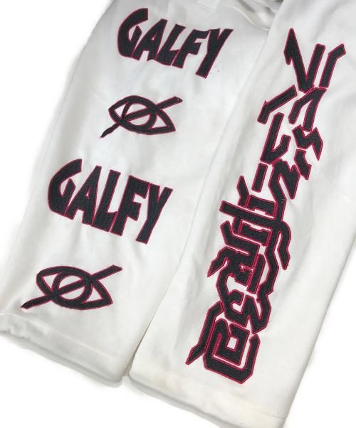 GALFY（ガルフィー）GALFY (ガルフィー) KRYclothing (ケリークロージング) ジップパーカー ホワイト サイズ:Freeの古着・服飾アイテム