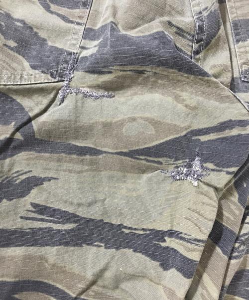 VINTAGE（ヴィンテージ）VINTAGE (ヴィンテージ) タイガーカモ ベイカーパンツ グリーン サイズ:表記なしの古着・服飾アイテム