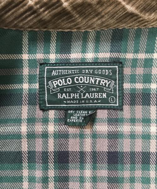 POLO COUNTRY（ポロカントリー）POLO COUNTRY (ポロカントリー) コーデュロイジャケット ブラウン サイズ:Lの古着・服飾アイテム
