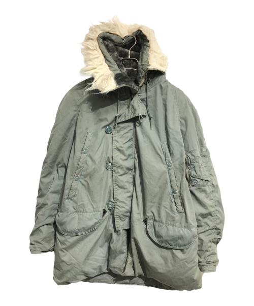 VINTAGE MILITARY（ヴィンテージ ミリタリー）VINTAGE MILITARY (ヴィンテージ ミリタリー) 70's N-3Bジャケット グリーン サイズ:Lの古着・服飾アイテム