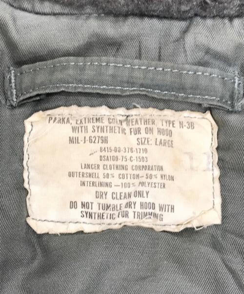 VINTAGE MILITARY（ヴィンテージ ミリタリー）VINTAGE MILITARY (ヴィンテージ ミリタリー) 70's N-3Bジャケット グリーン サイズ:Lの古着・服飾アイテム