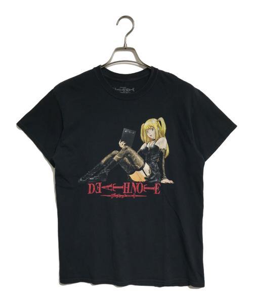 アニメーションTシャツ（アニメーションTシャツ）アニメーションTシャツ (アニメーションTシャツ) 00s DEATHNOTE(デスノート) アニメーションTシャツ ブラック サイズ:Mの古着・服飾アイテム