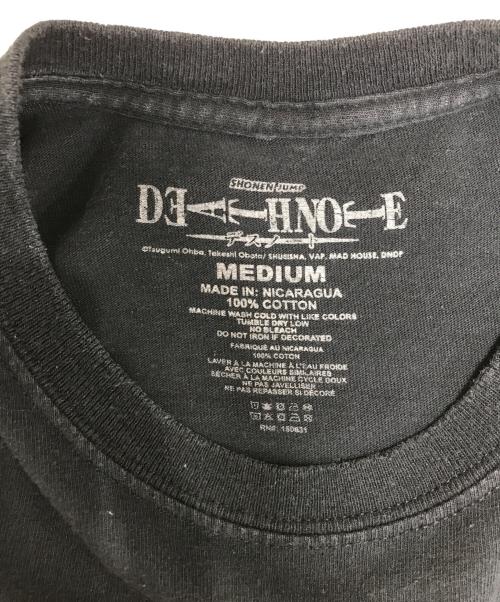 アニメーションTシャツ（アニメーションTシャツ）アニメーションTシャツ (アニメーションTシャツ) 00s DEATHNOTE(デスノート) アニメーションTシャツ ブラック サイズ:Mの古着・服飾アイテム