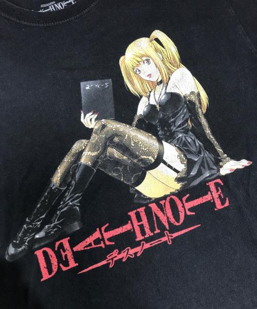 アニメーションTシャツ（アニメーションTシャツ）アニメーションTシャツ (アニメーションTシャツ) 00s DEATHNOTE(デスノート) アニメーションTシャツ ブラック サイズ:Mの古着・服飾アイテム