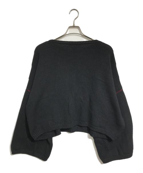 RAF SIMONS（ラフシモンズ）RAF SIMONS (ラフシモンズ) RSロゴニット ブラック サイズ:2の古着・服飾アイテム