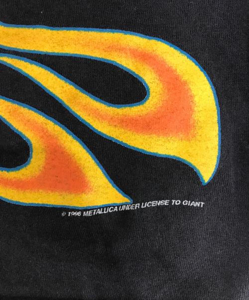 バンドロングスリーブTシャツ（バンドロングスリーブTシャツ）バンドロングスリーブTシャツ (バンドロングスリーブTシャツ) 90s METALLICA(メタリカ) バンドロングスリーブTシャツ ブラック サイズ:XLの古着・服飾アイテム
