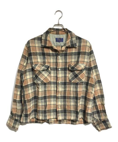 PENDLETON（ペンドルトン）PENDLETON (ペンドルトン) ボードシャツ ブラウン サイズ:Lの古着・服飾アイテム