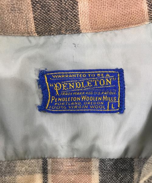 PENDLETON（ペンドルトン）PENDLETON (ペンドルトン) ボードシャツ ブラウン サイズ:Lの古着・服飾アイテム