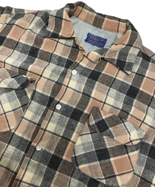 PENDLETON（ペンドルトン）PENDLETON (ペンドルトン) ボードシャツ ブラウン サイズ:Lの古着・服飾アイテム