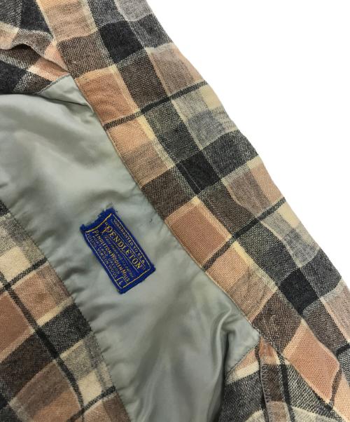 PENDLETON（ペンドルトン）PENDLETON (ペンドルトン) ボードシャツ ブラウン サイズ:Lの古着・服飾アイテム