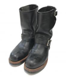 RED WING（レッドウィング）の古着「エンジニアブーツ」｜ブラック