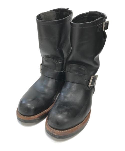 RED WING（レッドウィング）RED WING (レッドウィング) エンジニアブーツ ブラック サイズ:US7.5/EU740/25.5の古着・服飾アイテム