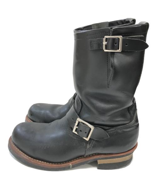 RED WING（レッドウィング）RED WING (レッドウィング) エンジニアブーツ ブラック サイズ:US7.5/EU740/25.5の古着・服飾アイテム