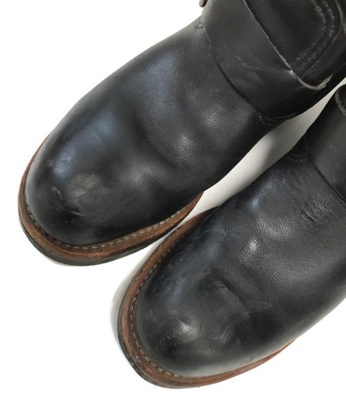 RED WING（レッドウィング）RED WING (レッドウィング) エンジニアブーツ ブラック サイズ:US7.5/EU740/25.5の古着・服飾アイテム