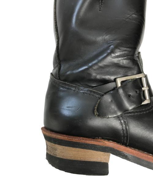 RED WING（レッドウィング）RED WING (レッドウィング) エンジニアブーツ ブラック サイズ:US7.5/EU740/25.5の古着・服飾アイテム