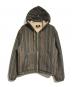stussy（ステューシー）の古着「WOOL STRIPE WORK JACKET」｜ブラウン
