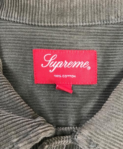 SUPREME（シュプリーム）SUPREME (シュプリーム) Gonz Corduroy Work Shirt グリーン サイズ:Lの古着・服飾アイテム