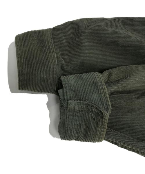 SUPREME（シュプリーム）SUPREME (シュプリーム) Gonz Corduroy Work Shirt グリーン サイズ:Lの古着・服飾アイテム