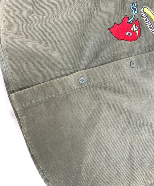 SUPREME（シュプリーム）SUPREME (シュプリーム) Gonz Corduroy Work Shirt グリーン サイズ:Lの古着・服飾アイテム