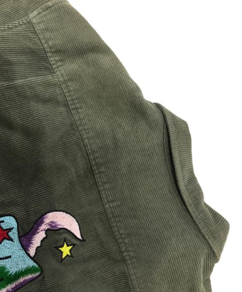 SUPREME（シュプリーム）SUPREME (シュプリーム) Gonz Corduroy Work Shirt グリーン サイズ:Lの古着・服飾アイテム