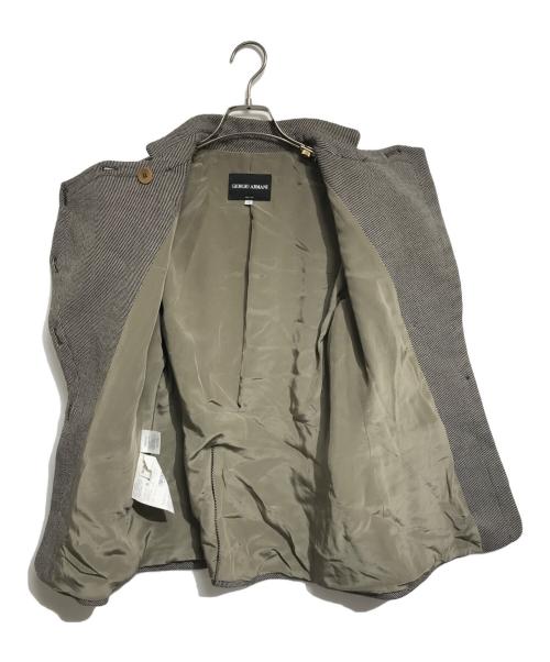 GIORGIO ARMANI（ジョルジオアルマーニ）GIORGIO ARMANI (ジョルジオアルマーニ) ナポレオンジャケット ベージュ サイズ:42の古着・服飾アイテム