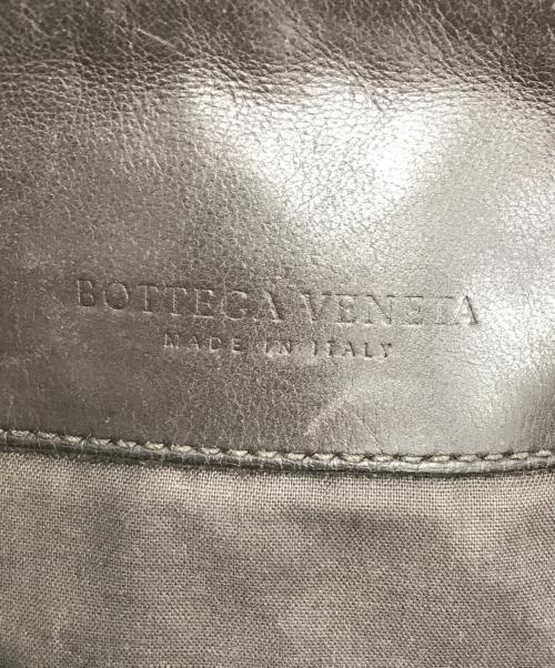 BOTTEGA VENETA（ボッテガベネタ）BOTTEGA VENETA (ボッテガベネタ) イントレチャートショルダーバッグ ブラウン サイズ:表記なしの古着・服飾アイテム