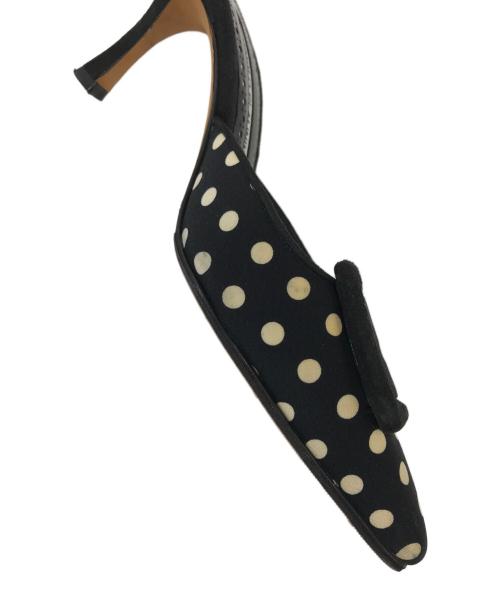 Manolo Blahnik（マノロ ブラニク）Manolo Blahnik (マノロ ブラニク) ミュール ブラック サイズ:36の古着・服飾アイテム