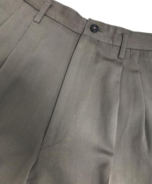 Y's for men（ワイズフォーメン）Y's for men (ワイズフォーメン) 2タックスラックス オリーブ サイズ:Mの古着・服飾アイテム