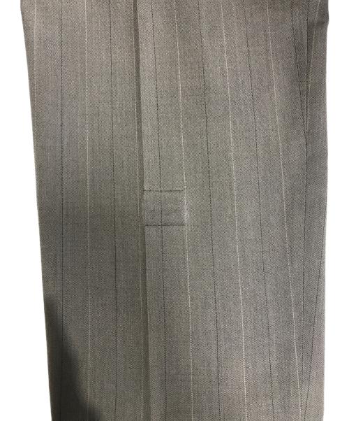 Y'S for men design（ワイズフォーメンデザイン）Y'S for men design (ワイズフォーメンデザイン) 2タックスラックス ブラウン サイズ:Lの古着・服飾アイテム