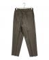 Y'S for men design (ワイズフォーメンデザイン) 2タックスラックス ブラウン サイズ:L：18000円