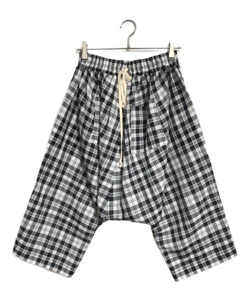tricot COMME des GARCONS（トリココムデギャルソン）tricot COMME des GARCONS (トリココムデギャルソン) サルエルチェックパンツ グレー サイズ:Sの古着・服飾アイテム