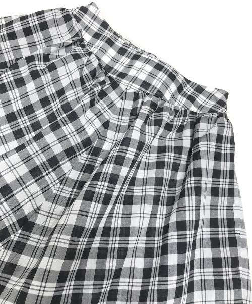 tricot COMME des GARCONS（トリココムデギャルソン）tricot COMME des GARCONS (トリココムデギャルソン) サルエルチェックパンツ グレー サイズ:Sの古着・服飾アイテム