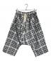 tricot COMME des GARCONS (トリココムデギャルソン) サルエルチェックパンツ グレー サイズ:S：15000円