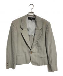 tricot COMME des GARCONS（トリココムデギャルソン）の古着「1Bテーラードジャケット」｜グレー