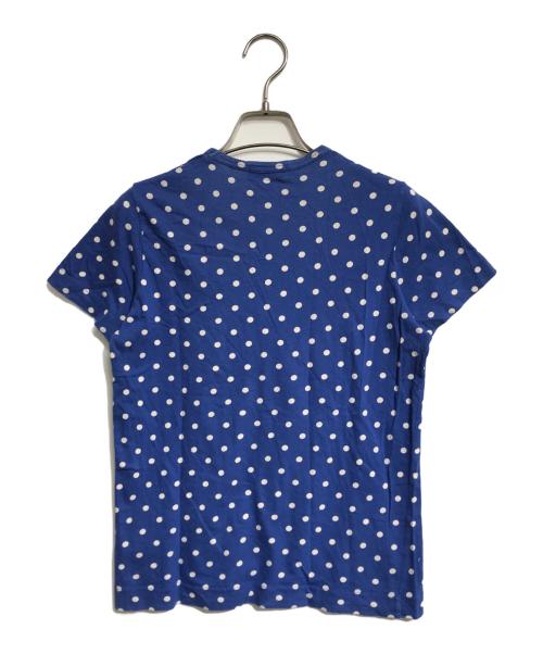 tricot COMME des GARCONS（トリココムデギャルソン）tricot COMME des GARCONS (トリココムデギャルソン) ドット柄Tシャツ ブルー サイズ:Sの古着・服飾アイテム