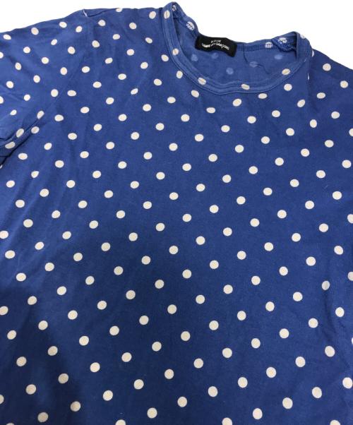 tricot COMME des GARCONS（トリココムデギャルソン）tricot COMME des GARCONS (トリココムデギャルソン) ドット柄Tシャツ ブルー サイズ:Sの古着・服飾アイテム
