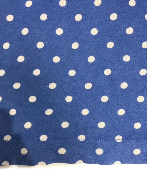 tricot COMME des GARCONS（トリココムデギャルソン）tricot COMME des GARCONS (トリココムデギャルソン) ドット柄Tシャツ ブルー サイズ:Sの古着・服飾アイテム