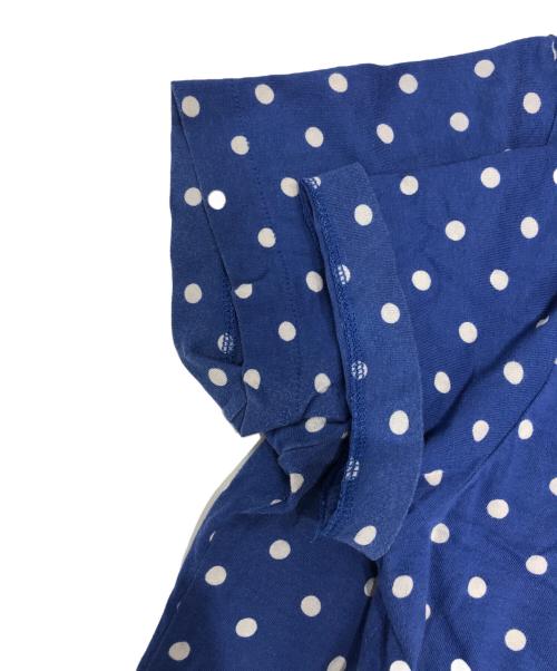 tricot COMME des GARCONS（トリココムデギャルソン）tricot COMME des GARCONS (トリココムデギャルソン) ドット柄Tシャツ ブルー サイズ:Sの古着・服飾アイテム