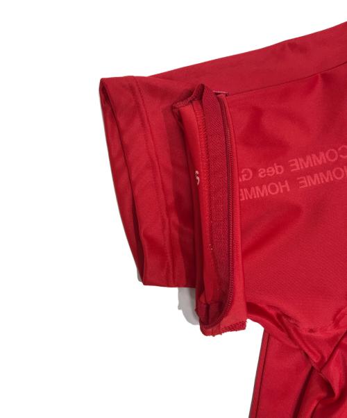COMME des GARCONS HOMME HOMME（コムデギャルソンオムオム）COMME des GARCONS HOMME HOMME (コムデギャルソンオムオム) 袖ロゴTシャツ レッド サイズ:表記なしの古着・服飾アイテム