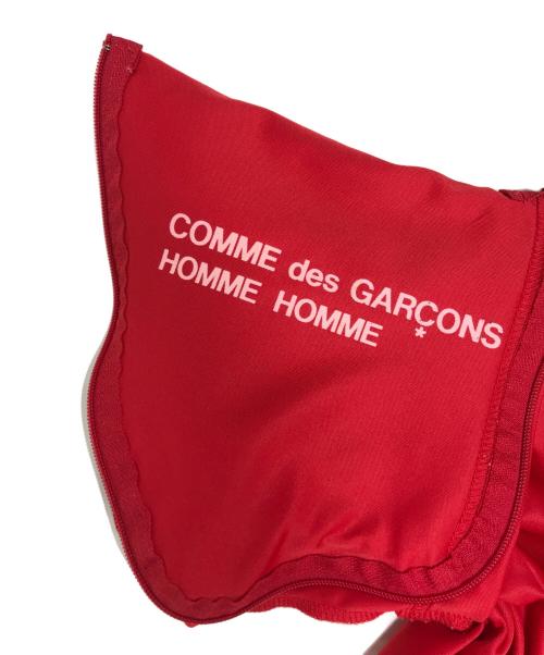 COMME des GARCONS HOMME HOMME（コムデギャルソンオムオム）COMME des GARCONS HOMME HOMME (コムデギャルソンオムオム) 袖ロゴTシャツ レッド サイズ:表記なしの古着・服飾アイテム