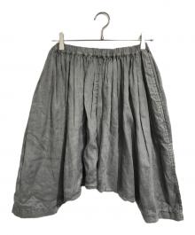 tricot COMME des GARCONS（トリココムデギャルソン）の古着「サルエルハーフパンツ」｜グレー