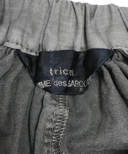 tricot COMME des GARCONS（トリココムデギャルソン）tricot COMME des GARCONS (トリココムデギャルソン) サルエルハーフパンツ グレー サイズ:不明の古着・服飾アイテム