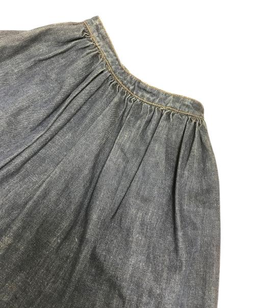 MIU MIU（ミュウミュウ）MIU MIU (ミュウミュウ) デニムミニスカート インディゴ サイズ:38の古着・服飾アイテム