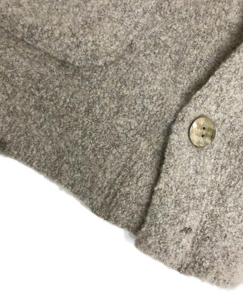 HAI SPORTING GEAR（ハイスポーティングギア）HAI SPORTING GEAR (ハイスポーティングギア) ニットジャケット ベージュ サイズ:Mの古着・服飾アイテム