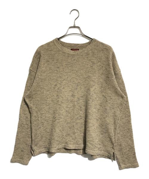 dezert（デザート）dezert (デザート) ニット ベージュ サイズ:表記なしの古着・服飾アイテム