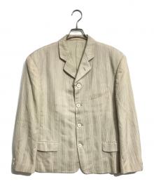 COMME des GARCONS HOMME PLUS（コムデギャルソンオムプリュス）の古着「テーラードジャケット」｜ベージュ