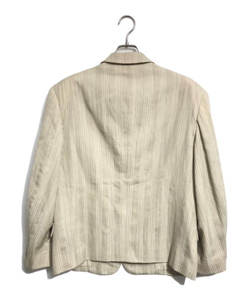 COMME des GARCONS HOMME PLUS（コムデギャルソンオムプリュス）COMME des GARCONS HOMME PLUS (コムデギャルソンオムプリュス) テーラードジャケット ベージュ サイズ:Mの古着・服飾アイテム