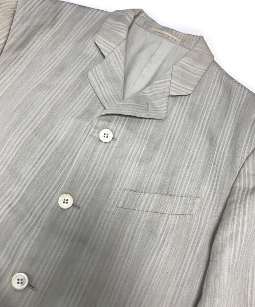 COMME des GARCONS HOMME PLUS（コムデギャルソンオムプリュス）COMME des GARCONS HOMME PLUS (コムデギャルソンオムプリュス) テーラードジャケット ベージュ サイズ:Mの古着・服飾アイテム